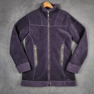 Patagonia Synchilla Windzone Jacket Womens Medium Purple Full Zip Fleece 27300F6